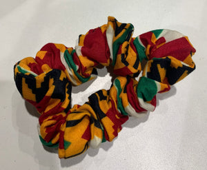 Chouchou en wax ( scrunchies)